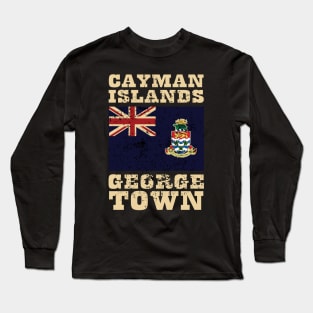 Flag of Cayman Islands Long Sleeve T-Shirt